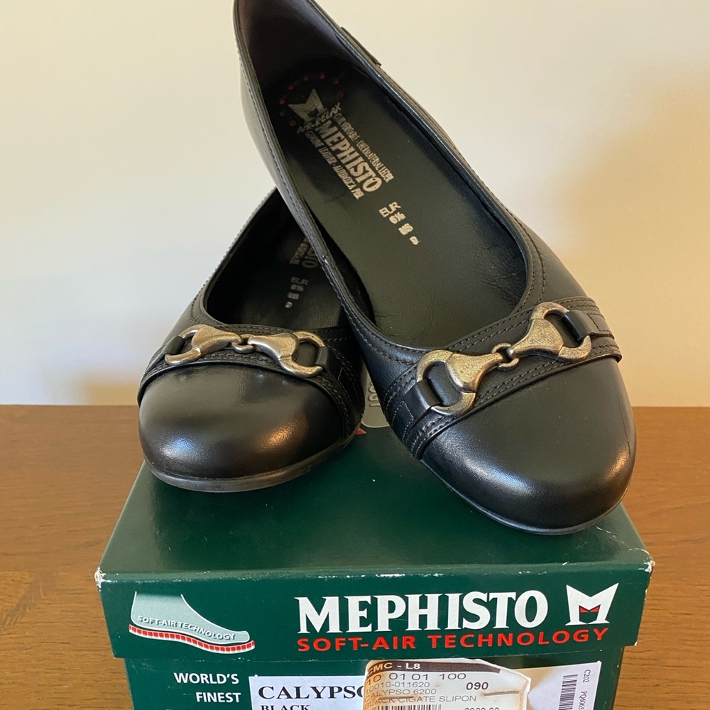 Mephisto Women's Calypso Black Cigate slip on